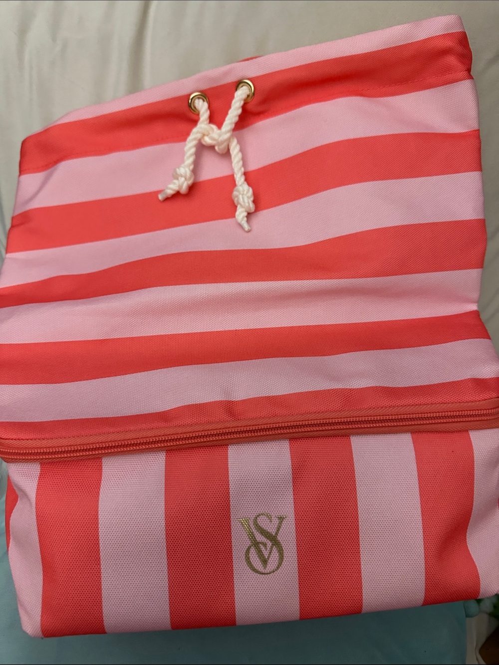 Victoria’s Secret Cooler/All Purpose Backpack Beach Bag,New